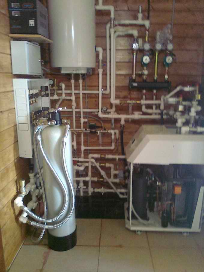 Palm Geo Water source Heat Pump Installation in Russia