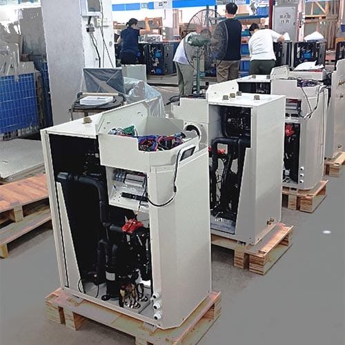 GEO production | | Kolant,professional Europe style heat pump factory,Mitsubishi tech since 1988